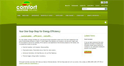 Desktop Screenshot of comfortsolutions.ie